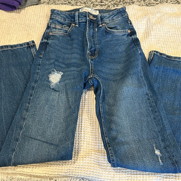 Stradivarius Mom Slim Jeans - Picture 1 of 3